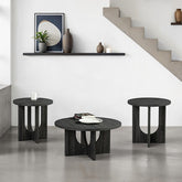 Holen 3 Pc. Table Set Model Fm44003Gy-3Pk-End Table By Furniture Of America